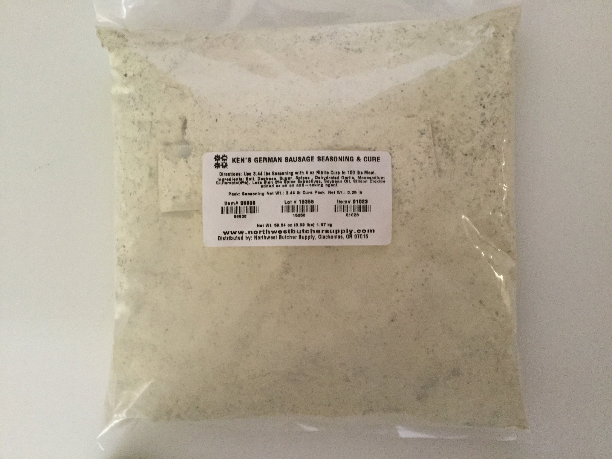 Ken's German Sausage Seasoning (3.44 lb pack)