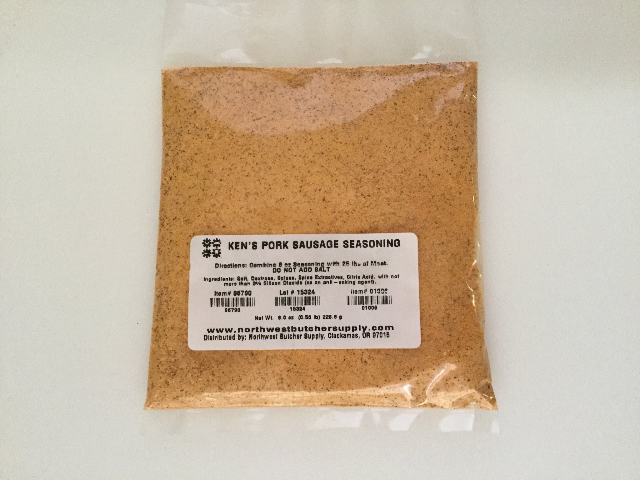 Ken's Pork Sausage Seasoning (8 oz pack)