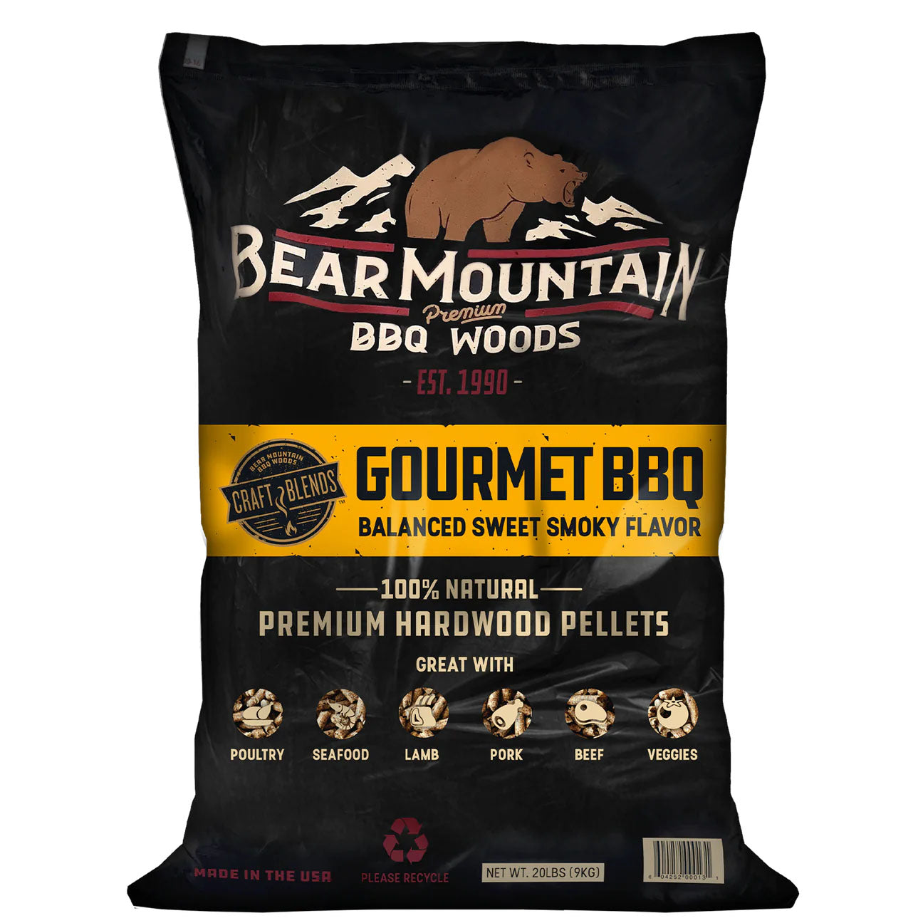 Bear Mountain BBQ Wood Pellets — Gourmet