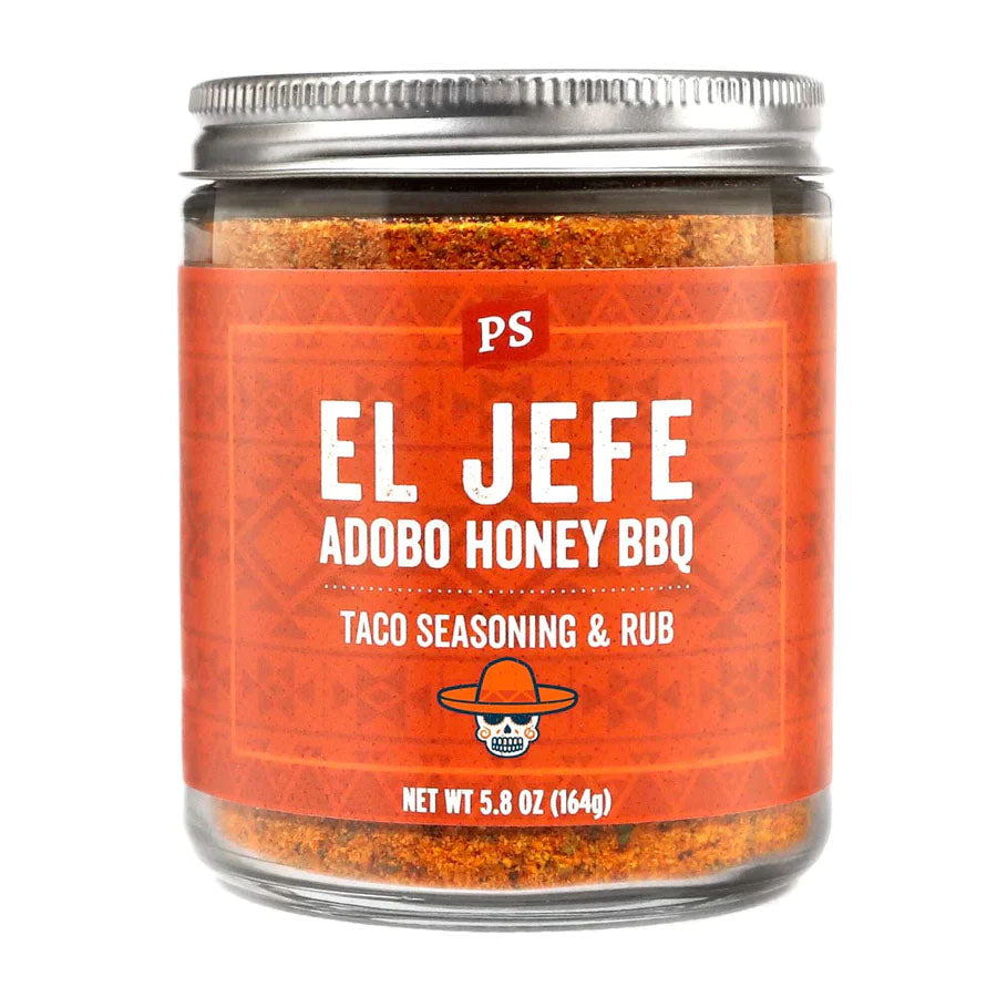PS Seasoning El Jefe — Adobo Honey BBQ Taco Seasoning and Rub