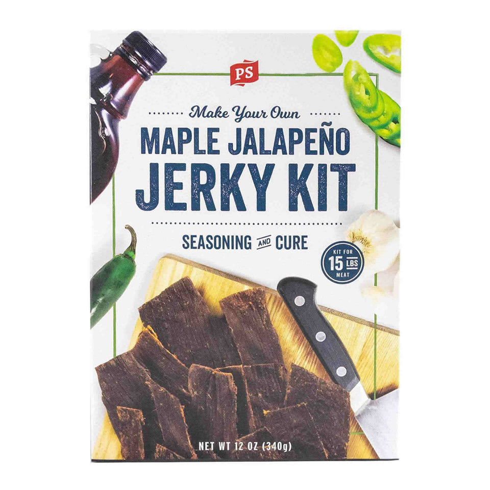 PS Seasoning Jerky Kit - Maple Jalapeno (12oz)