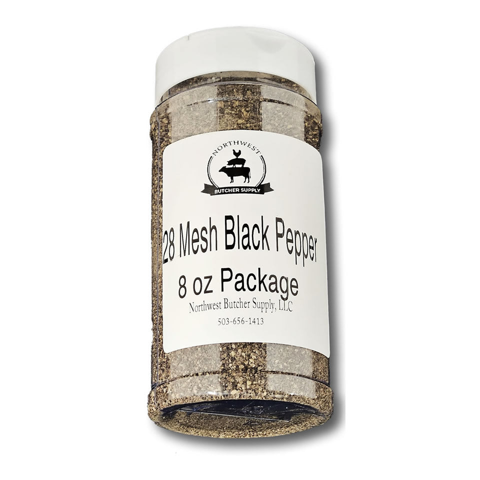 Black Pepper — 28 Mesh (1lb Jar)