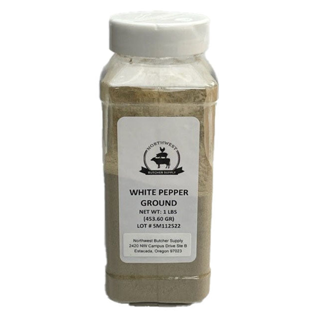 White Pepper (1lb jar)