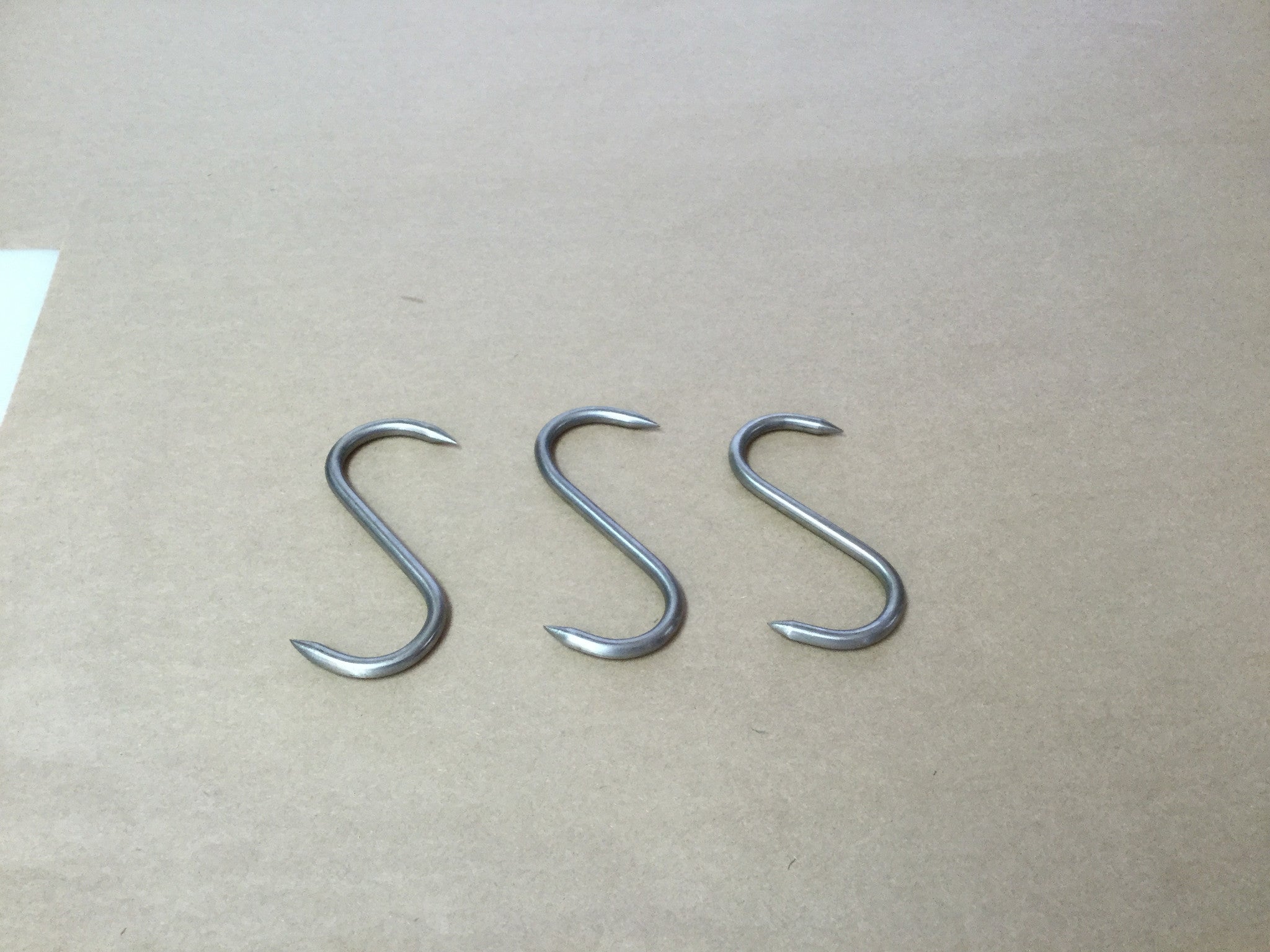 Hook "S" Stainless Steel (each)
